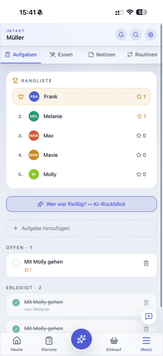 ImTakt Modul Aufgaben